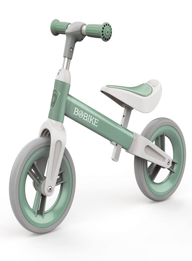 Bobike Toddler Balance Bike Toys for 1 to 6 Year Old Girls Boys Adjustable Seat and Handlebar No-Pedal Training Bike Best Gifts for Kids (Green) - Image 1